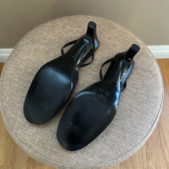Gucci Black Heeled Shoes Classic Elegance - Picture 3 of 6